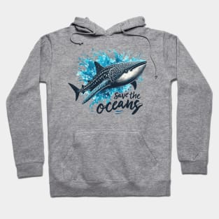 Whale shark - Save the oceans Hoodie